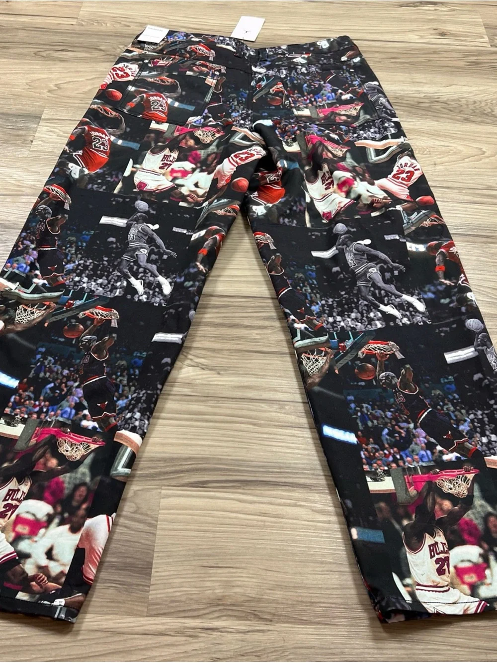 Nike Air Jordan Woven Pants AOP All-Over-Print Men’s Size 36 IQ5238-010 NWT $125